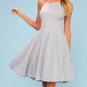 NWT Grey Midi Dress 👗